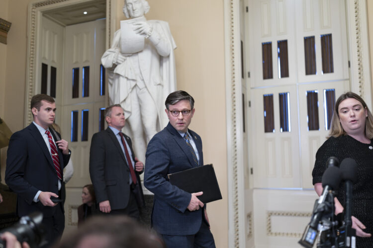Biden Meets With New Speaker Mike Johnson at White House To Discuss ...